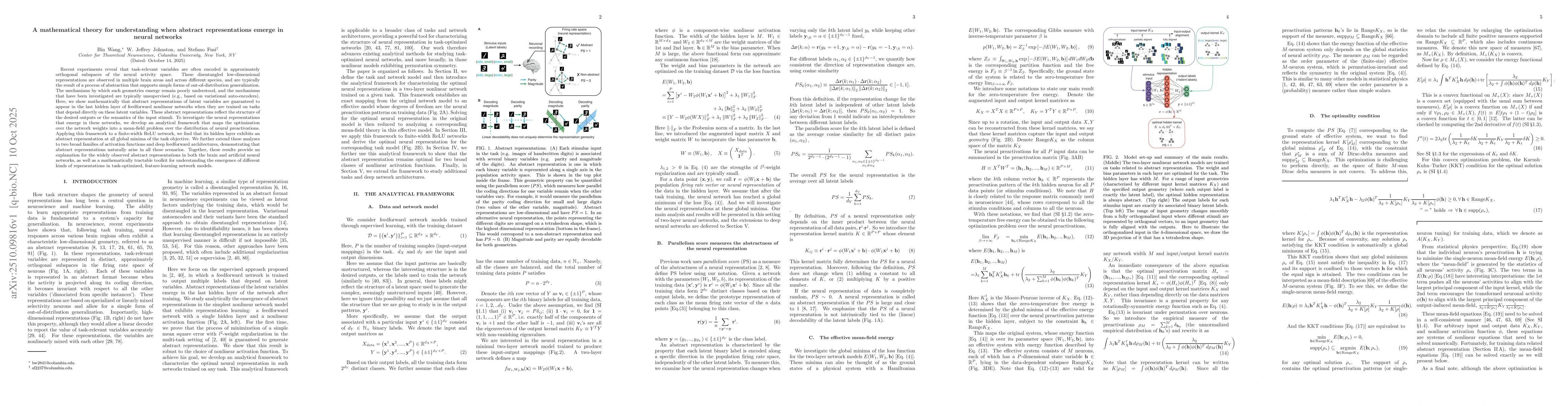 Thumbnail for A mathematical theory for understanding when abstract representations
  emerge in neural networks