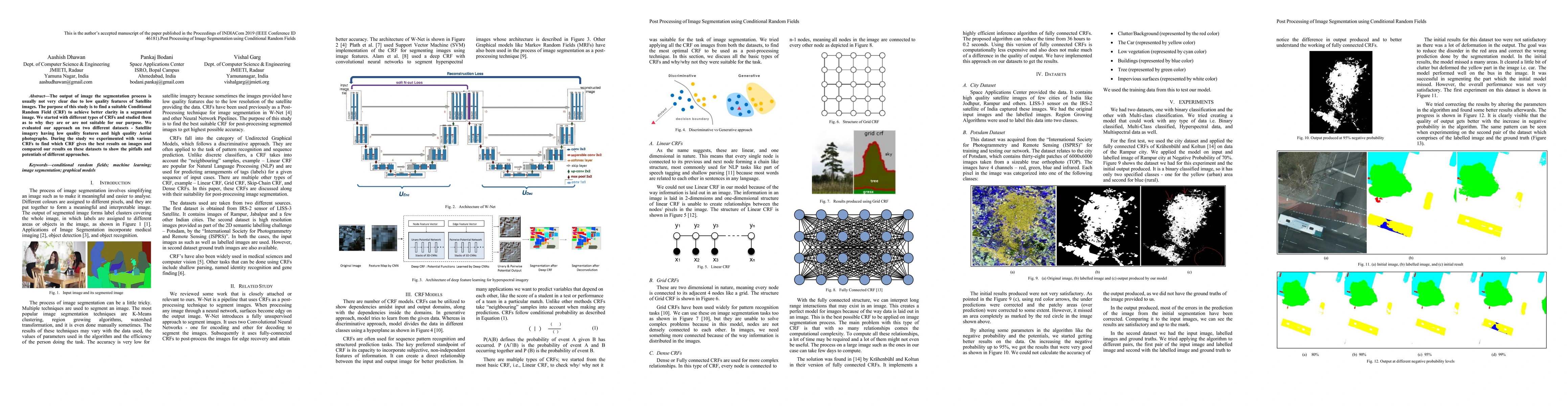Thumbnail for Post Processing of image segmentation using Conditional Random Fields