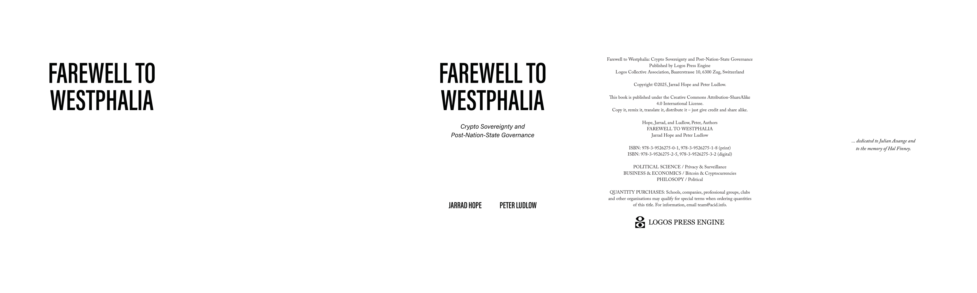 Thumbnail for Farewell to Westphalia: Crypto Sovereignty and Post-Nation-State
  Governaance