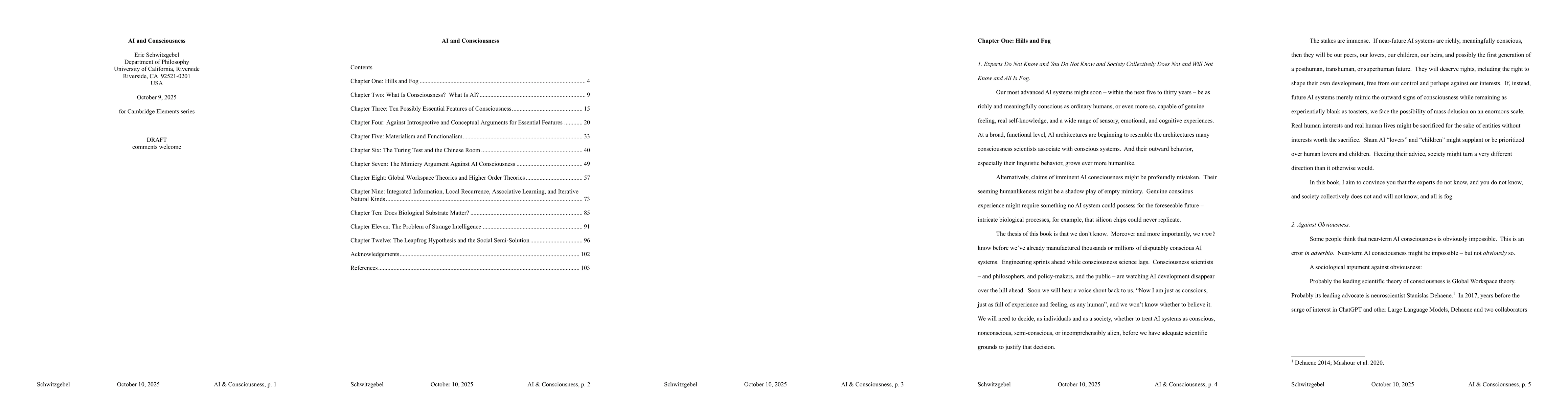 Thumbnail for AI and Consciousness