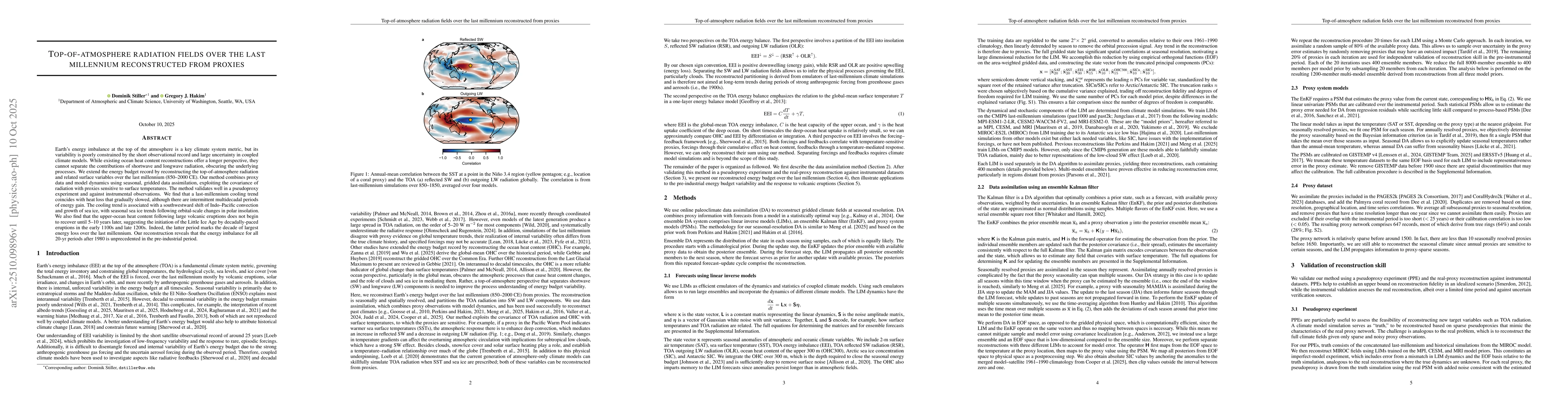 Thumbnail for Top-of-atmosphere radiation fields over the last millennium
  reconstructed from proxies
