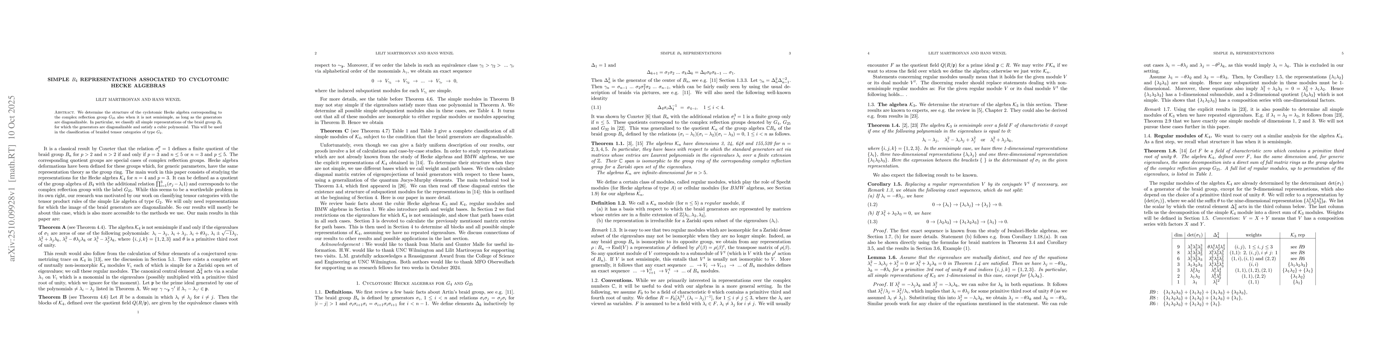 Thumbnail for Simple $B_4$ representations associated to cyclotomic Hecke algebras