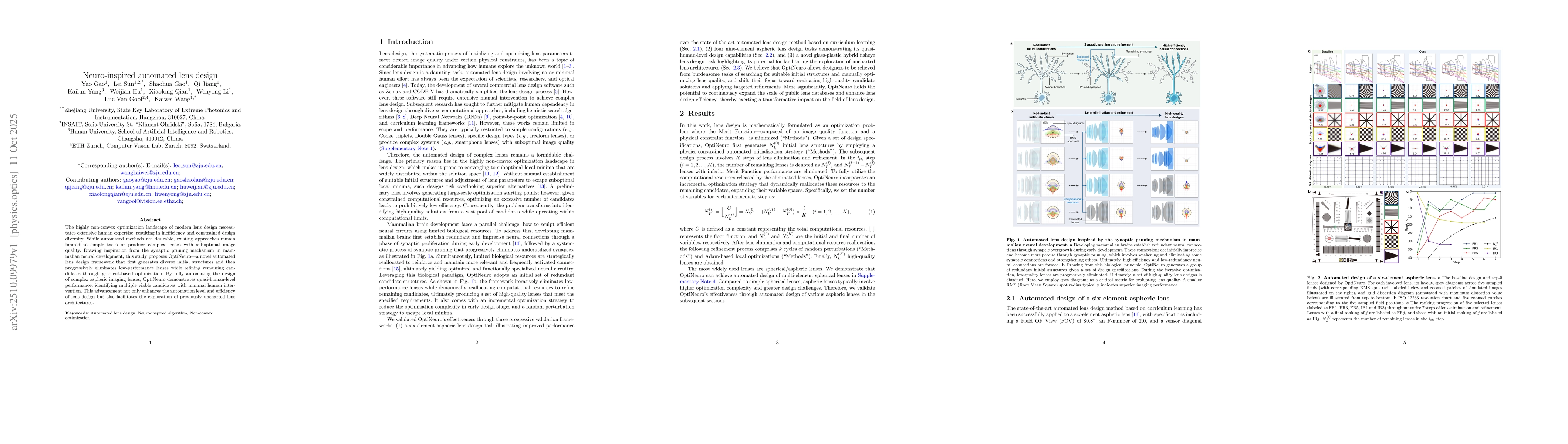 Thumbnail for Neuro-inspired automated lens design