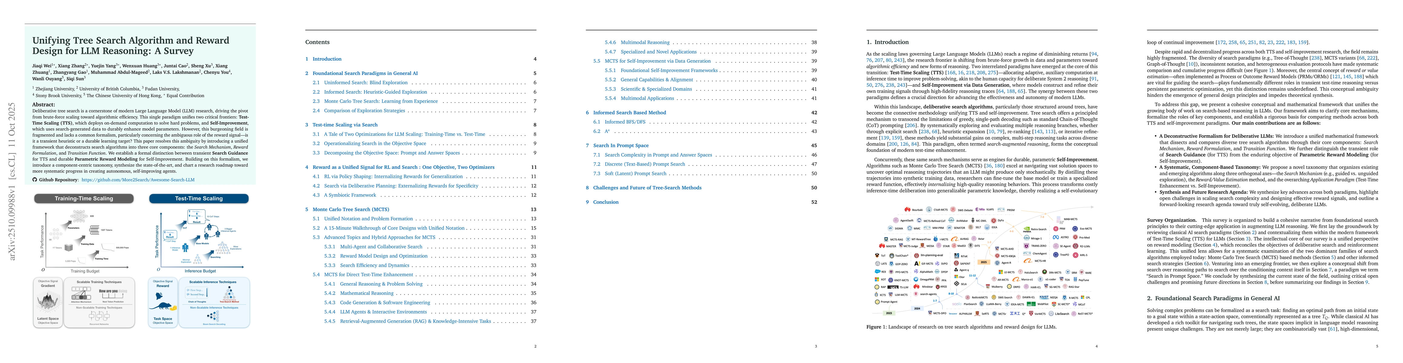 Thumbnail for Unifying Tree Search Algorithm and Reward Design for LLM Reasoning: A
  Survey