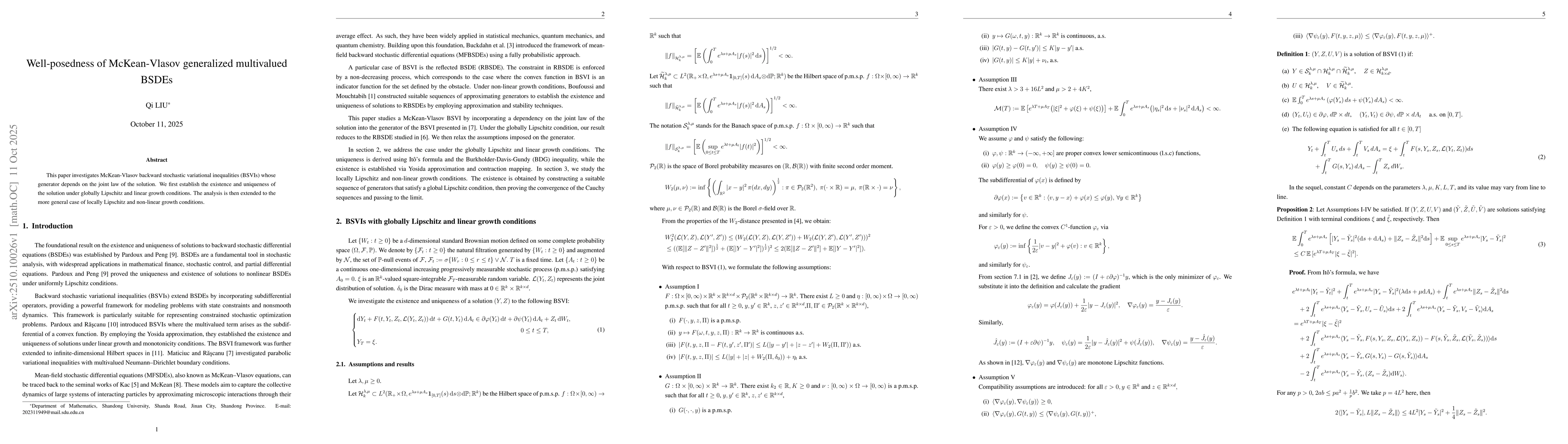 Thumbnail for Well-posedness of McKean-Vlasov generalized multivalued BSDEs