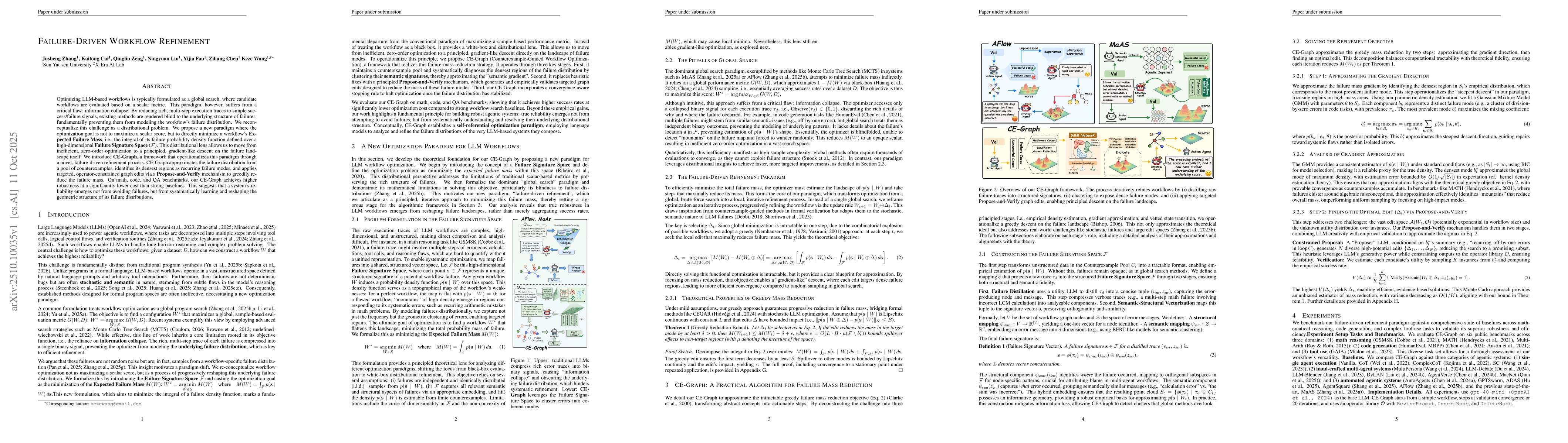 Thumbnail for Failure-Driven Workflow Refinement