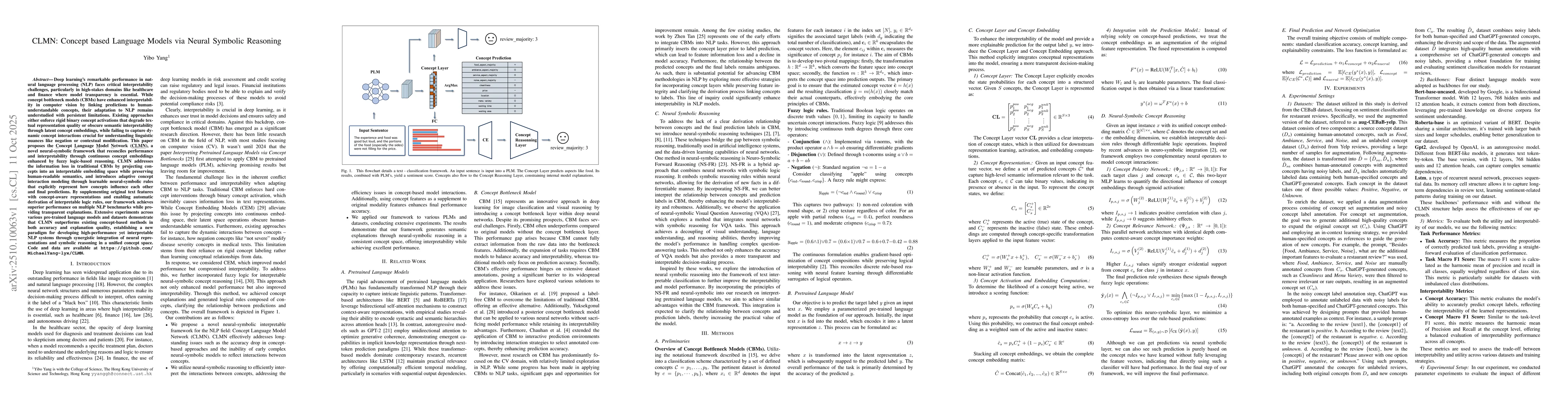 Thumbnail for CLMN: Concept based Language Models via Neural Symbolic Reasoning