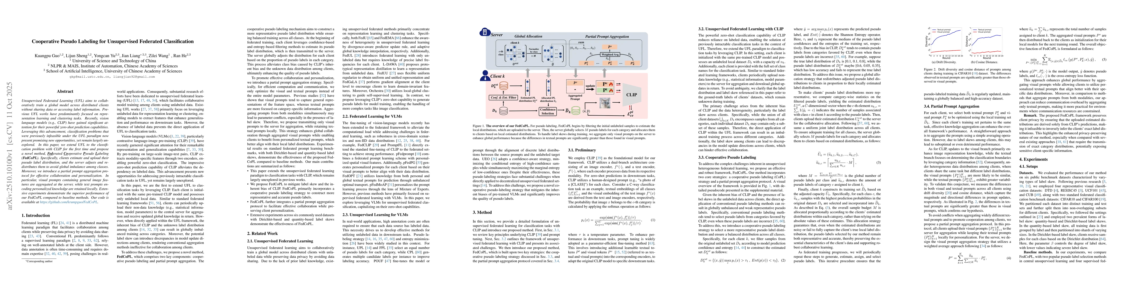 Thumbnail for Cooperative Pseudo Labeling for Unsupervised Federated Classification
