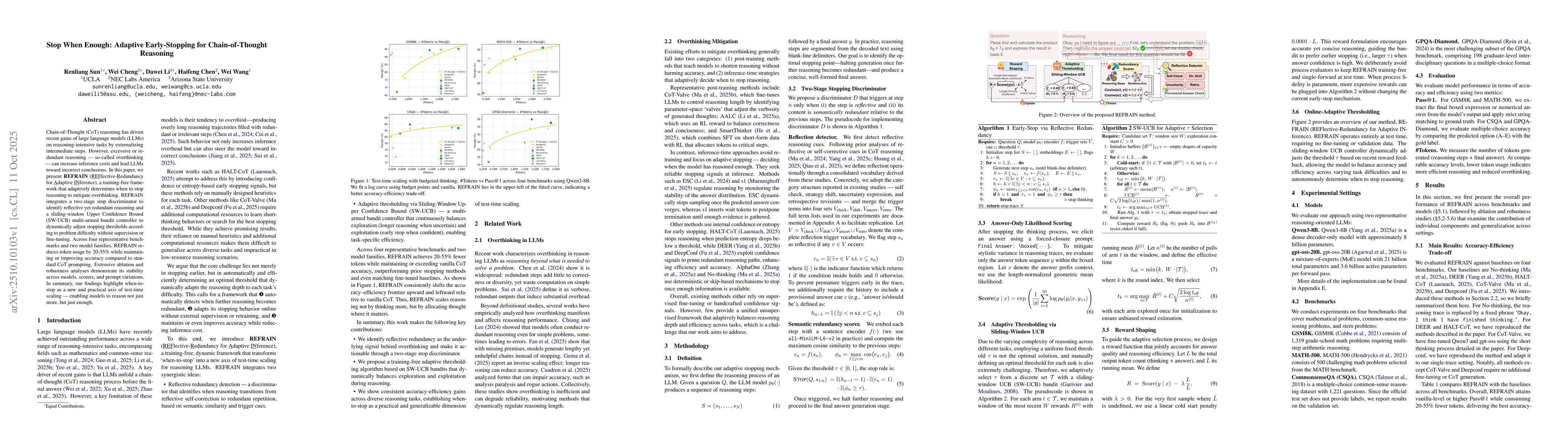 Thumbnail for Stop When Enough: Adaptive Early-Stopping for Chain-of-Thought Reasoning