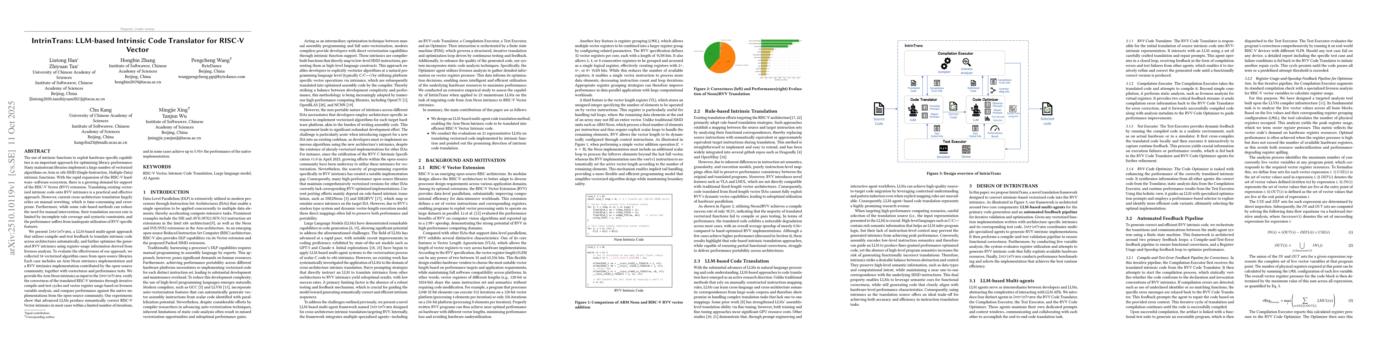 Thumbnail for IntrinTrans: LLM-based Intrinsic Code Translator for RISC-V Vector