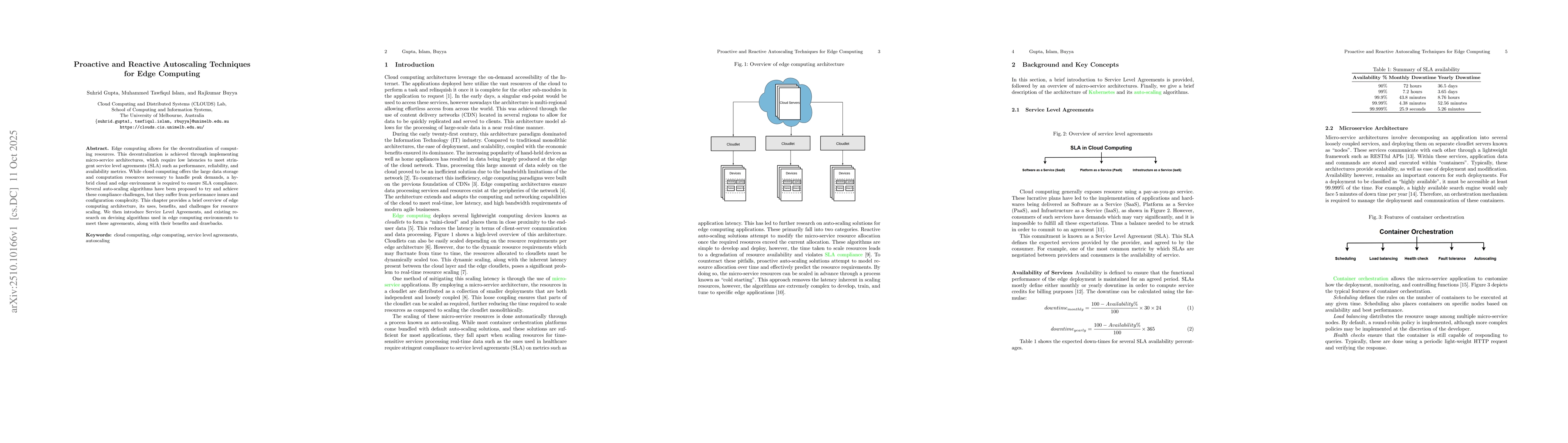 Thumbnail for Proactive and Reactive Autoscaling Techniques for Edge Computing