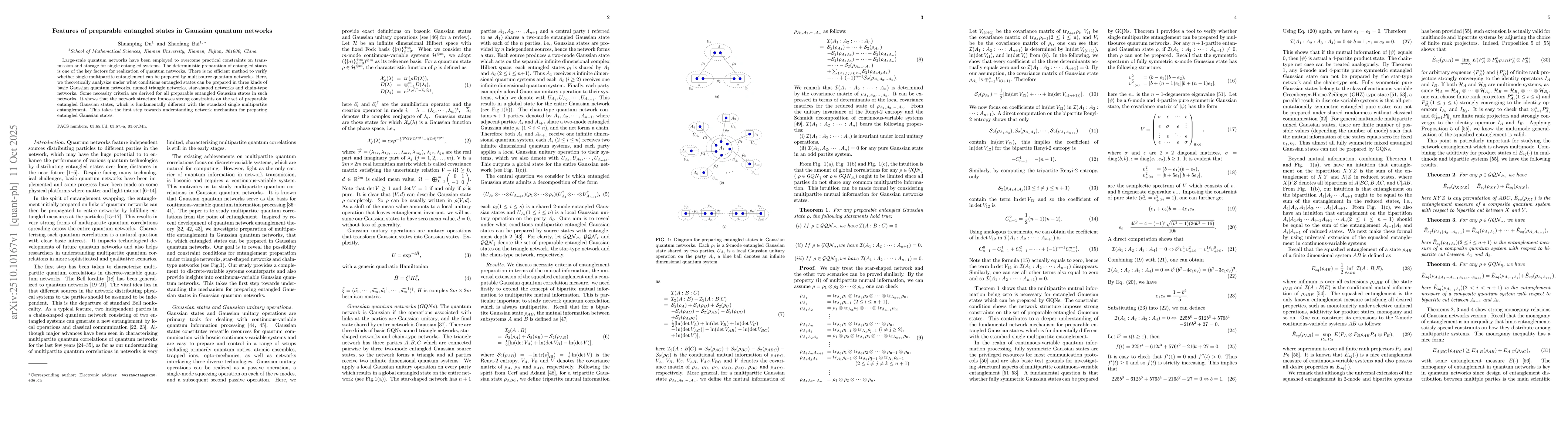 Thumbnail for Features of preparable entangled states in Gaussian quantum networks