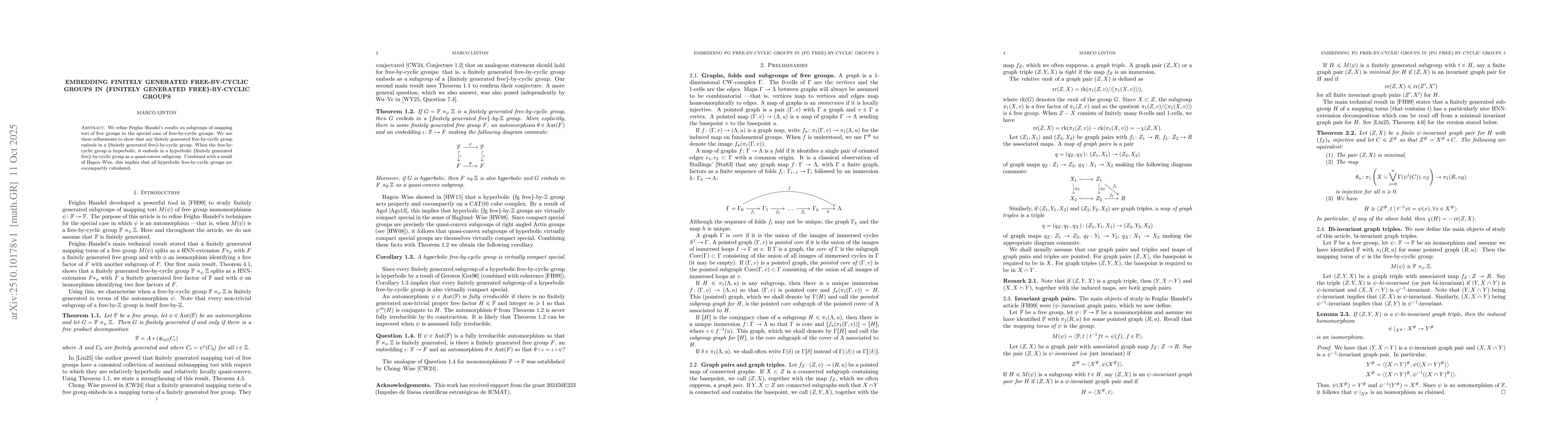 Thumbnail for Embedding finitely generated free-by-cyclic groups in {finitely
  generated free}-by-cyclic groups