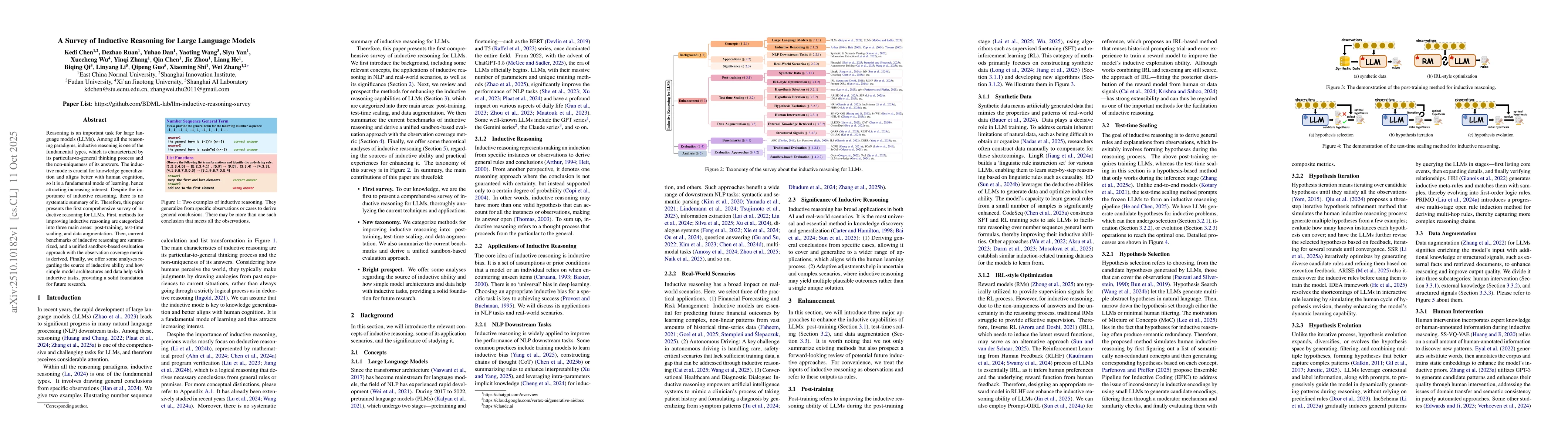 Thumbnail for A Survey of Inductive Reasoning for Large Language Models