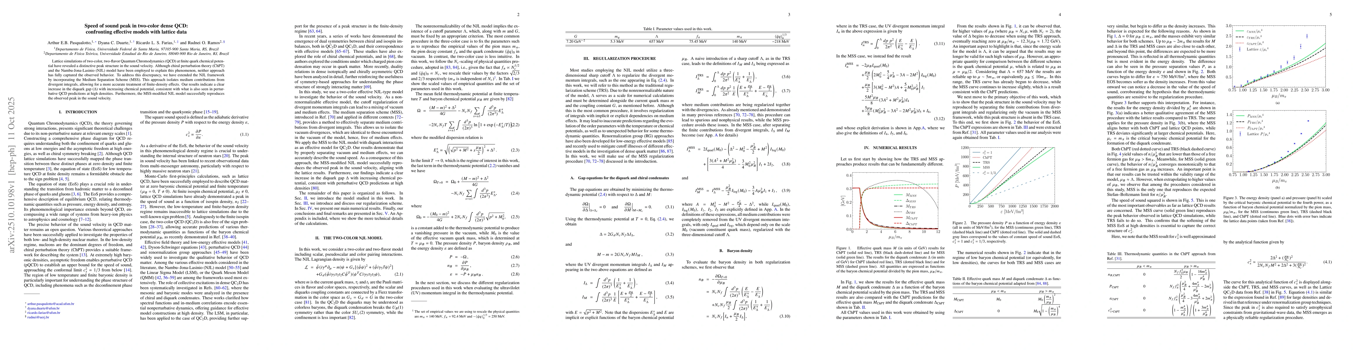 Thumbnail for Speed of sound peak in two-color dense QCD: confronting effective models
  with lattice data