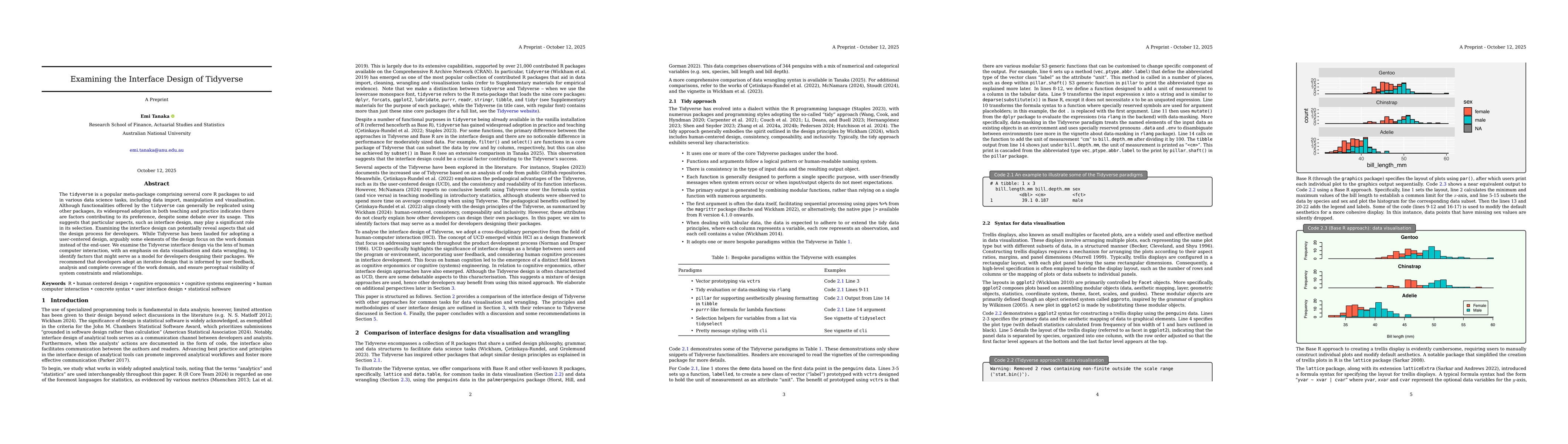 Thumbnail for Examining the Interface Design of Tidyverse