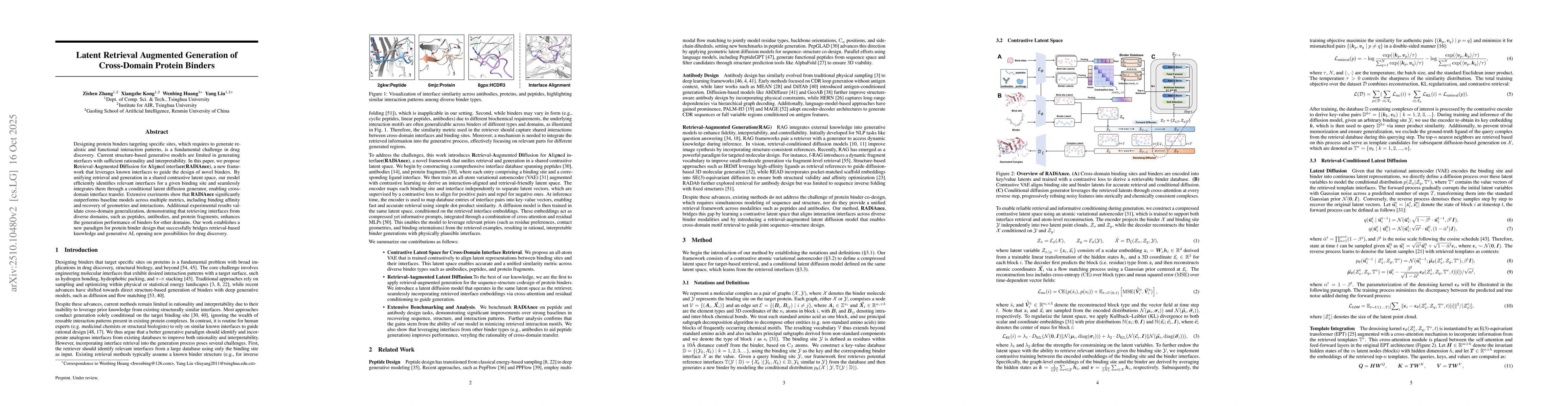 Thumbnail for Latent Retrieval Augmented Generation of Cross-Domain Protein Binders