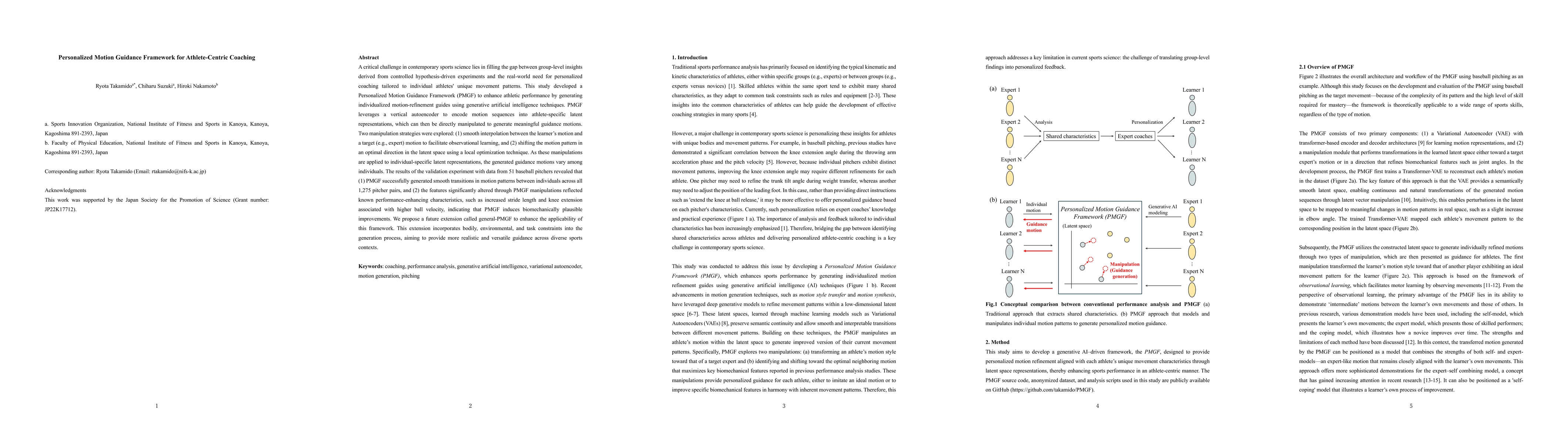 Thumbnail for Personalized Motion Guidance Framework for Athlete-Centric Coaching
