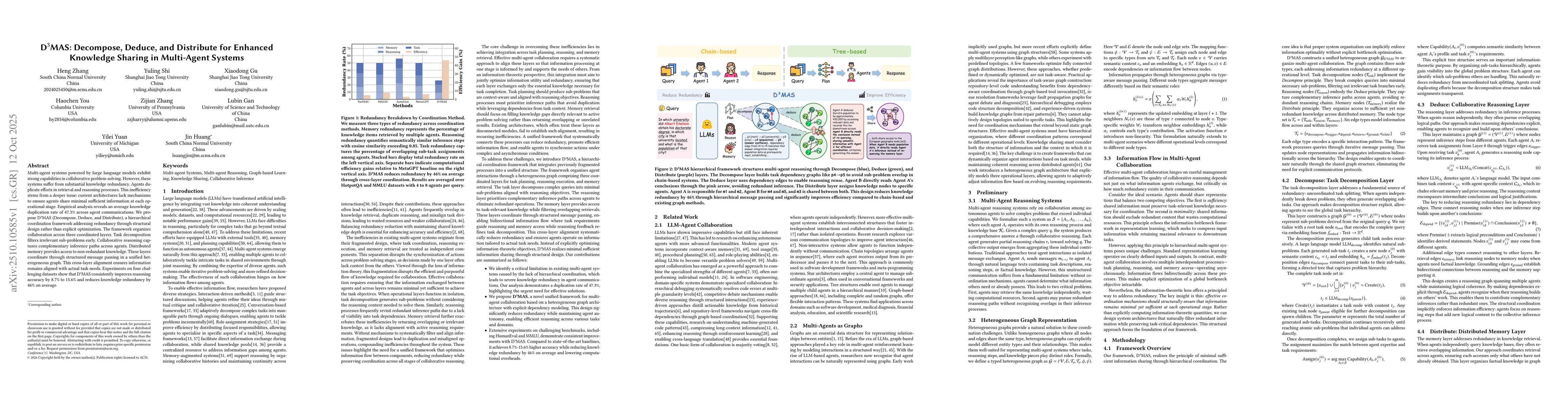 Thumbnail for D3MAS: Decompose, Deduce, and Distribute for Enhanced Knowledge Sharing
  in Multi-Agent Systems