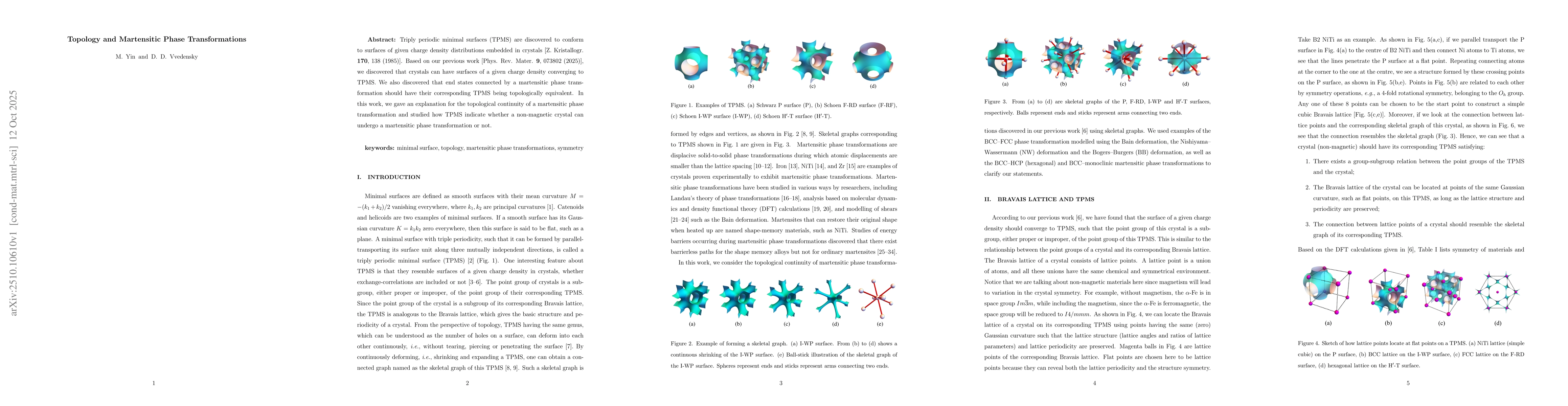 Thumbnail for Topology and Martensitic Phase Transformations