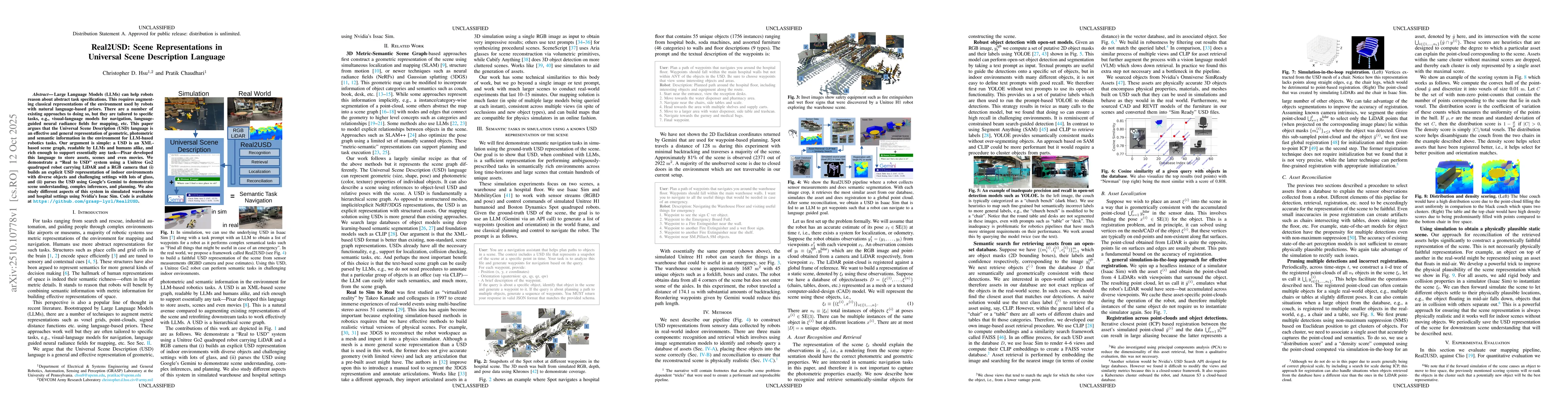 Thumbnail for Real2USD: Scene Representations in Universal Scene Description Language