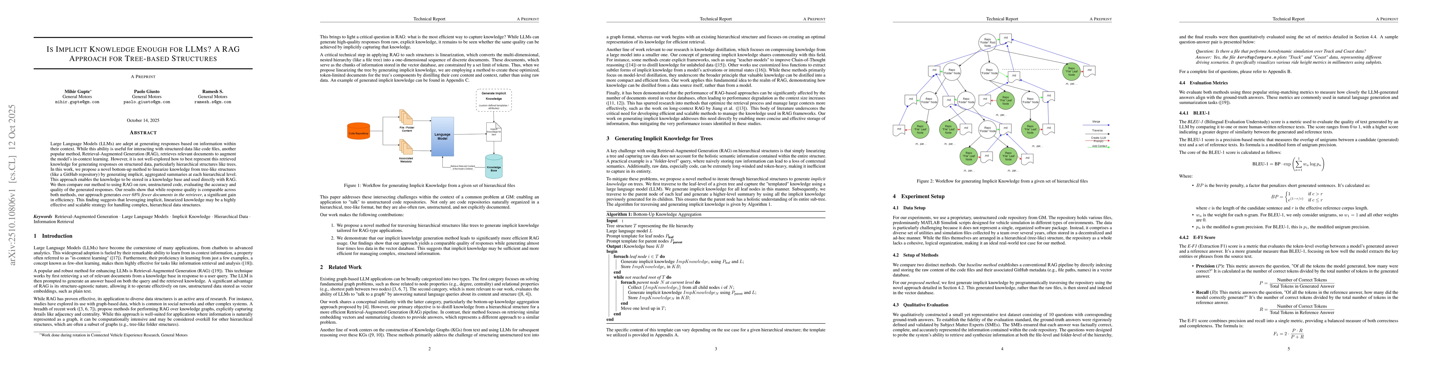Thumbnail for Is Implicit Knowledge Enough for LLMs? A RAG Approach for Tree-based
  Structures