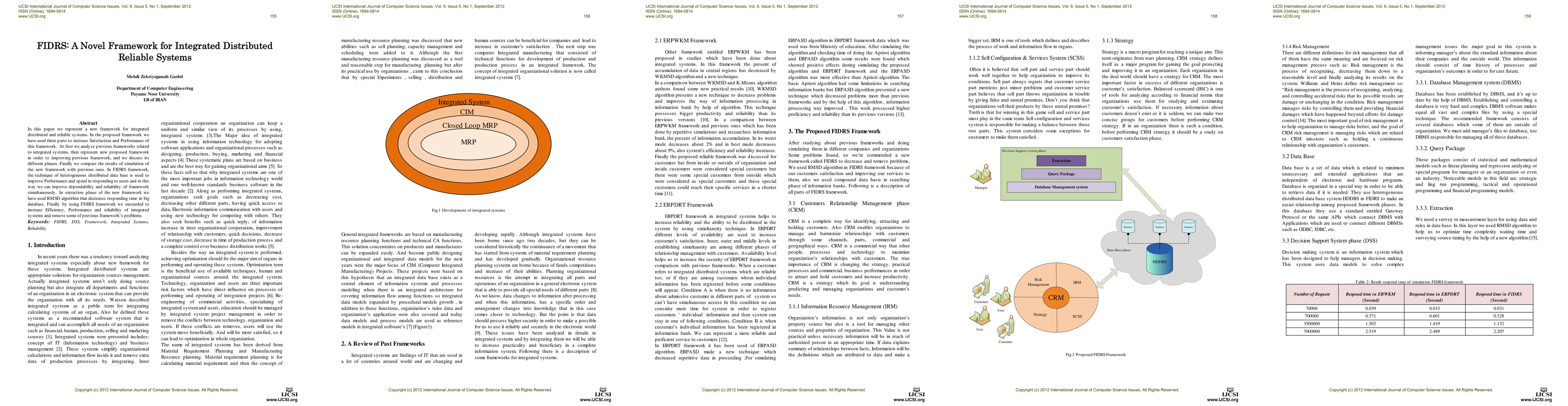 Thumbnail for FIDRS: A Novel Framework for Integrated Distributed Reliable Systems