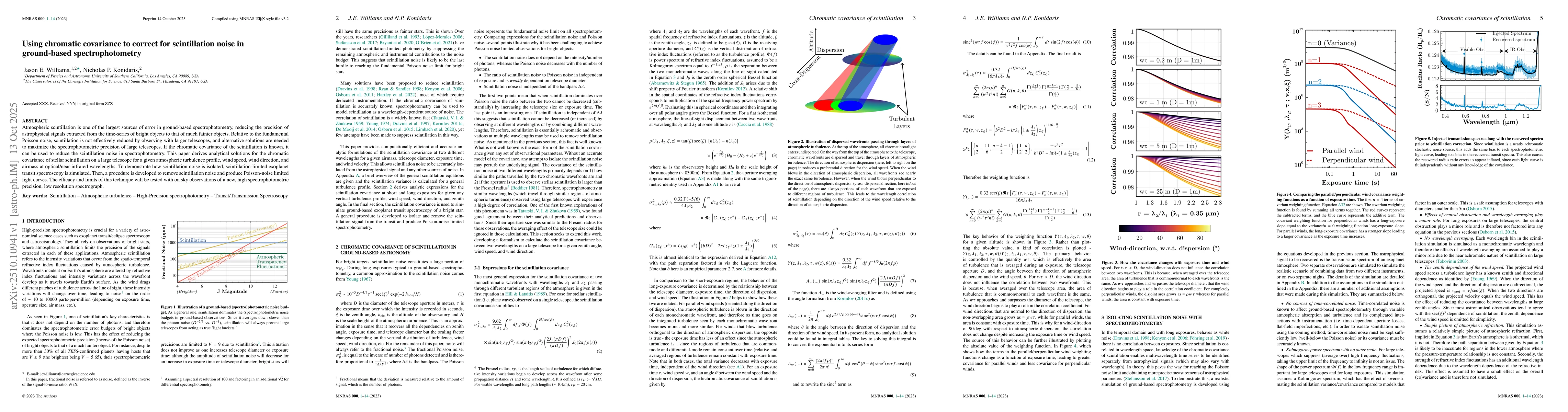 Thumbnail for Using chromatic covariance to correct for scintillation noise in
  ground-based spectrophotometry