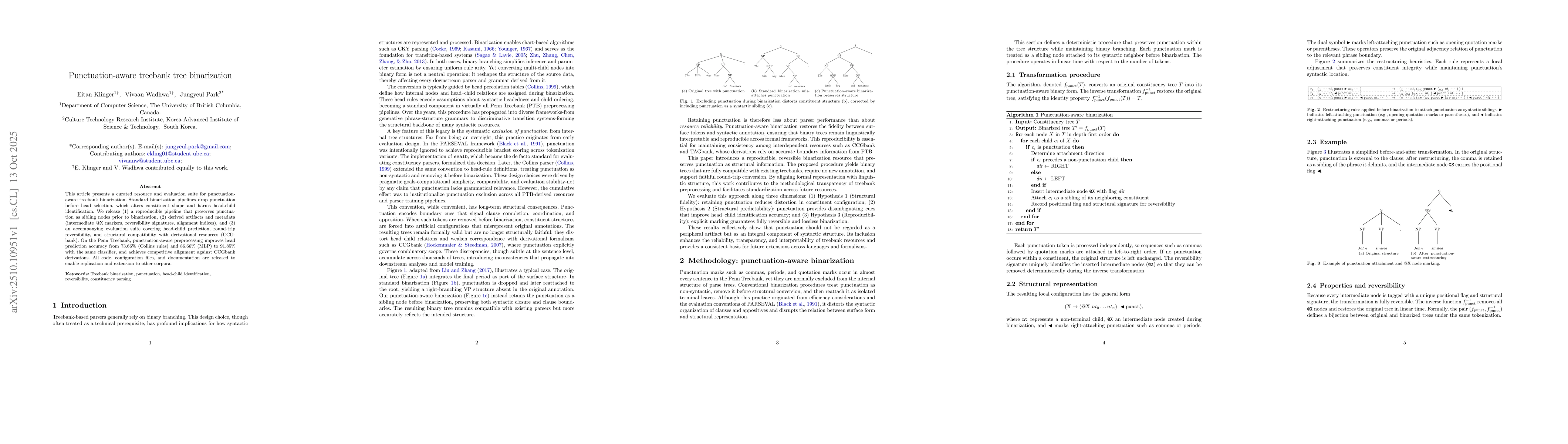 Thumbnail for Punctuation-aware treebank tree binarization