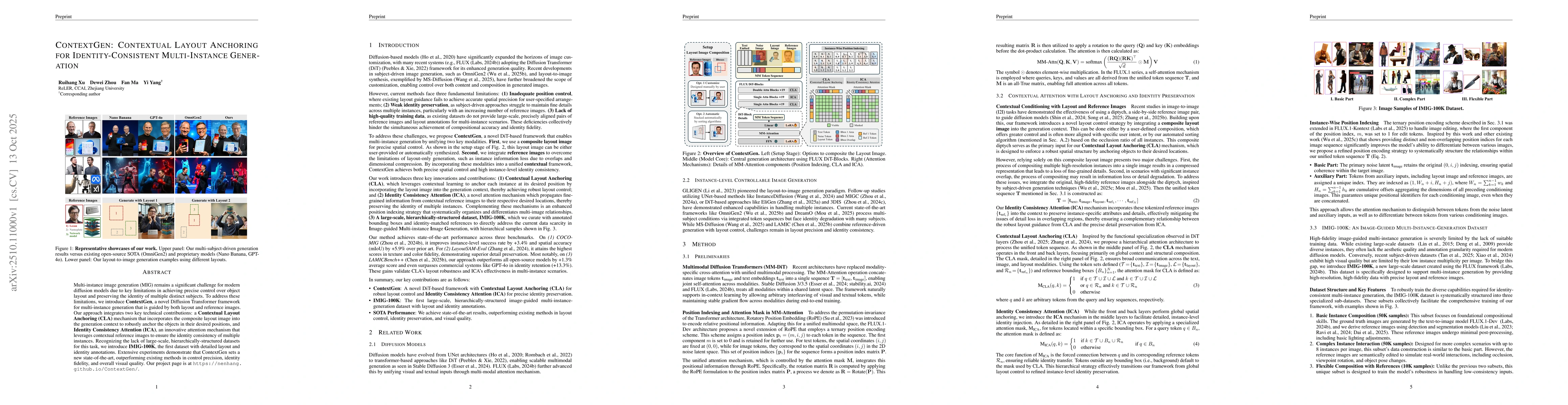 Thumbnail for ContextGen: Contextual Layout Anchoring for Identity-Consistent
  Multi-Instance Generation