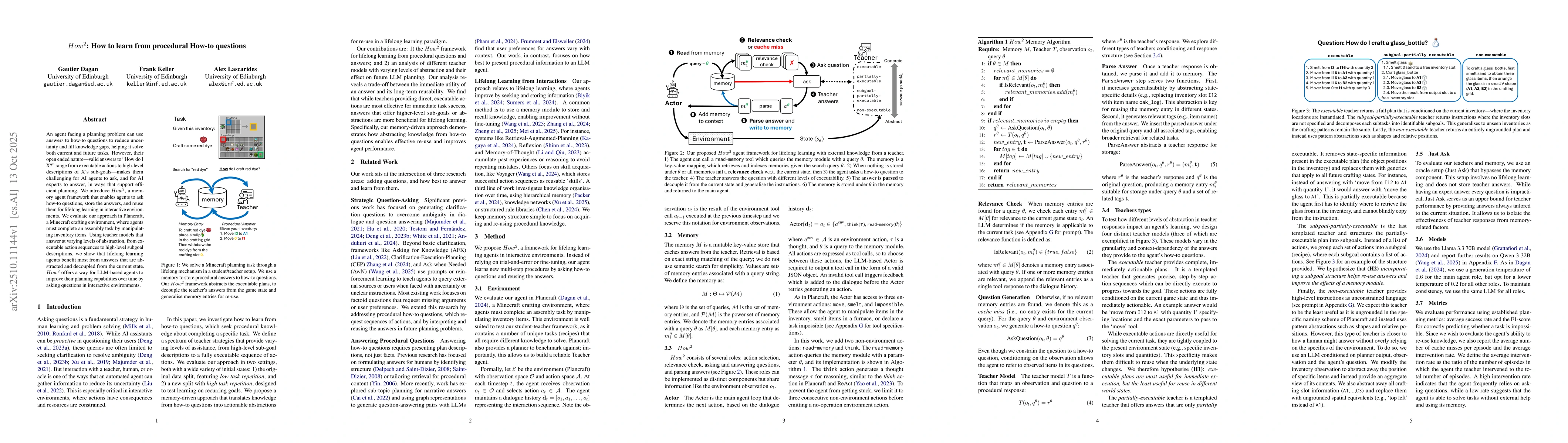 Thumbnail for $How^{2}$: How to learn from procedural How-to questions