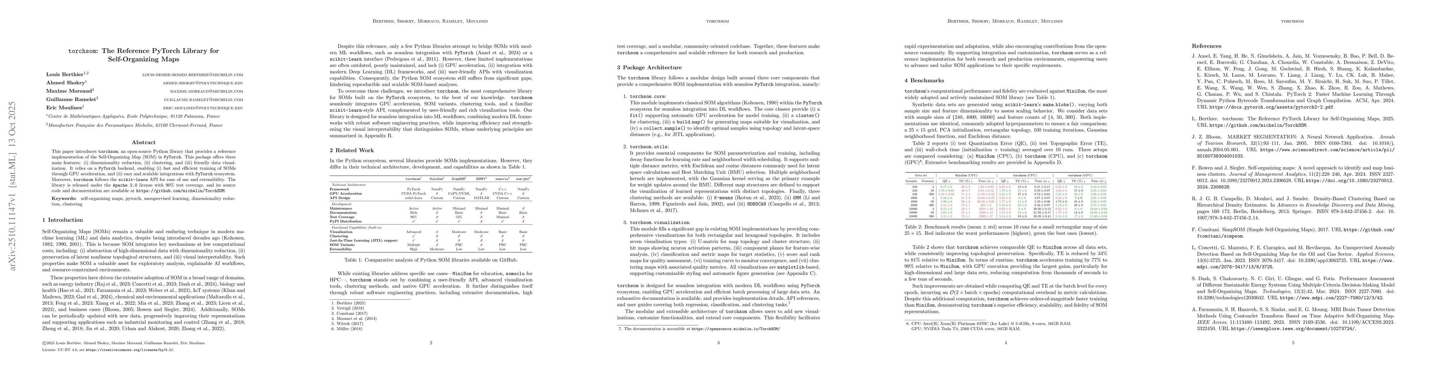 Thumbnail for torchsom: The Reference PyTorch Library for Self-Organizing Maps