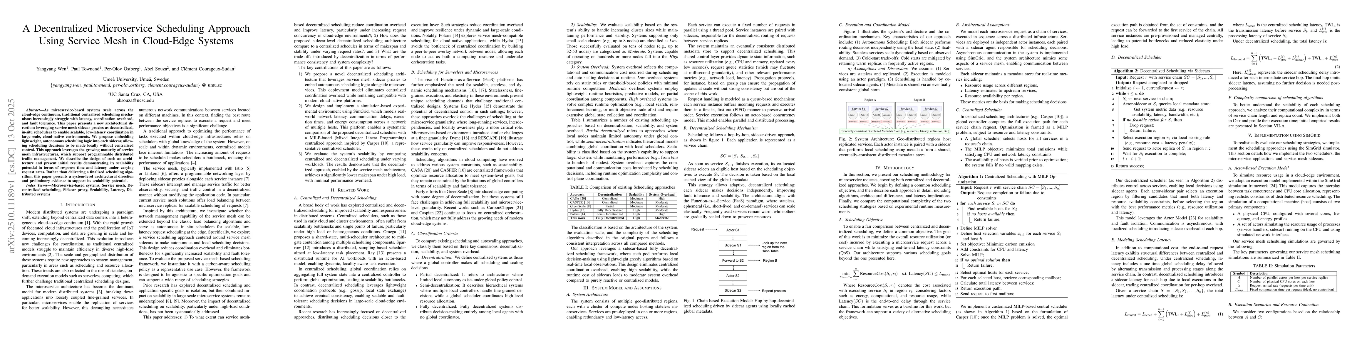 Thumbnail for A Decentralized Microservice Scheduling Approach Using Service Mesh in
  Cloud-Edge Systems