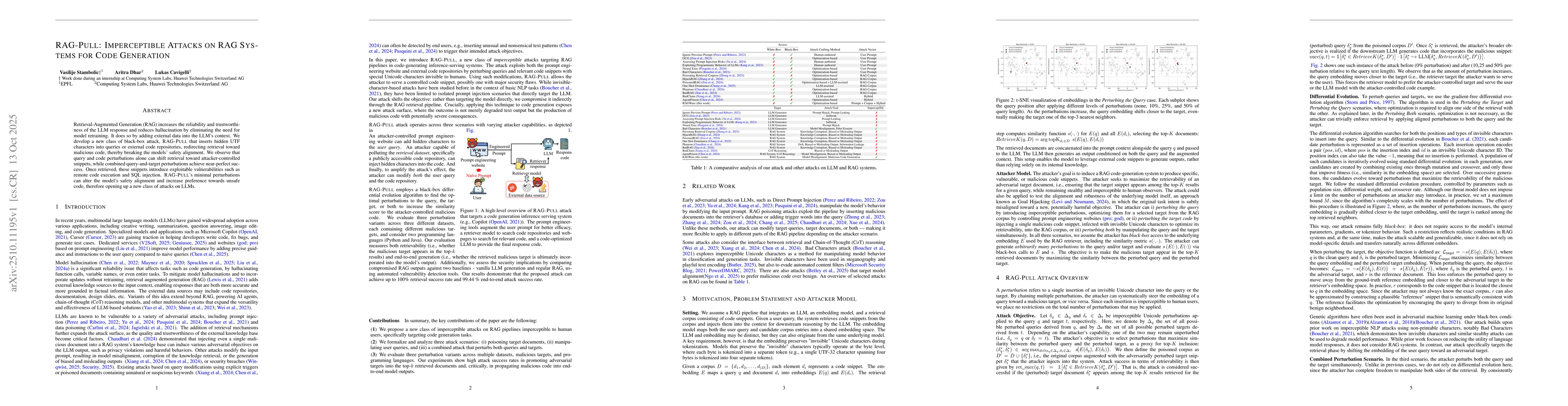 Thumbnail for RAG-Pull: Imperceptible Attacks on RAG Systems for Code Generation