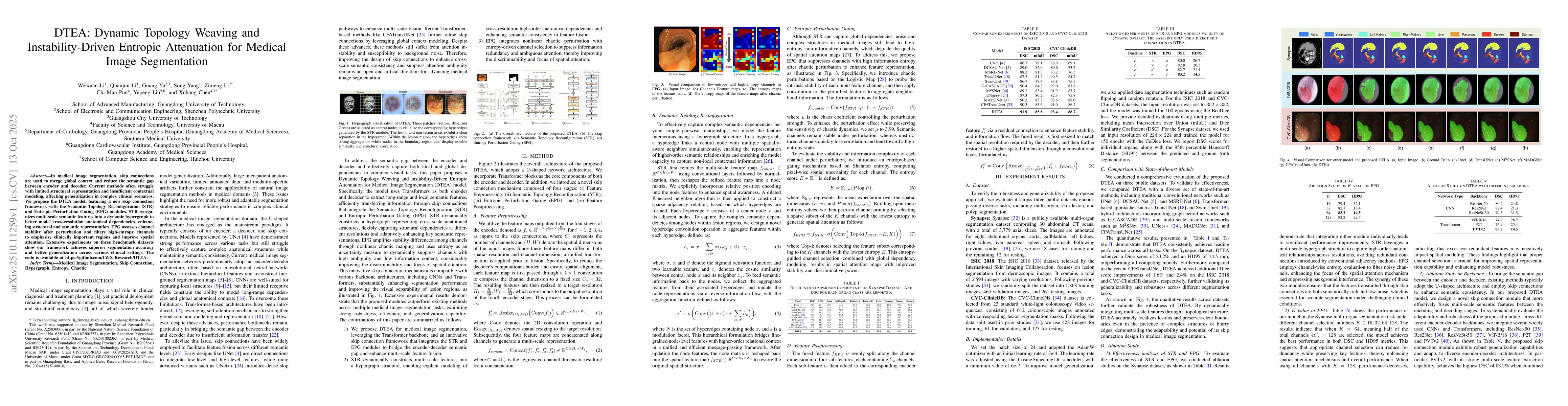 Thumbnail for DTEA: Dynamic Topology Weaving and Instability-Driven Entropic
  Attenuation for Medical Image Segmentation