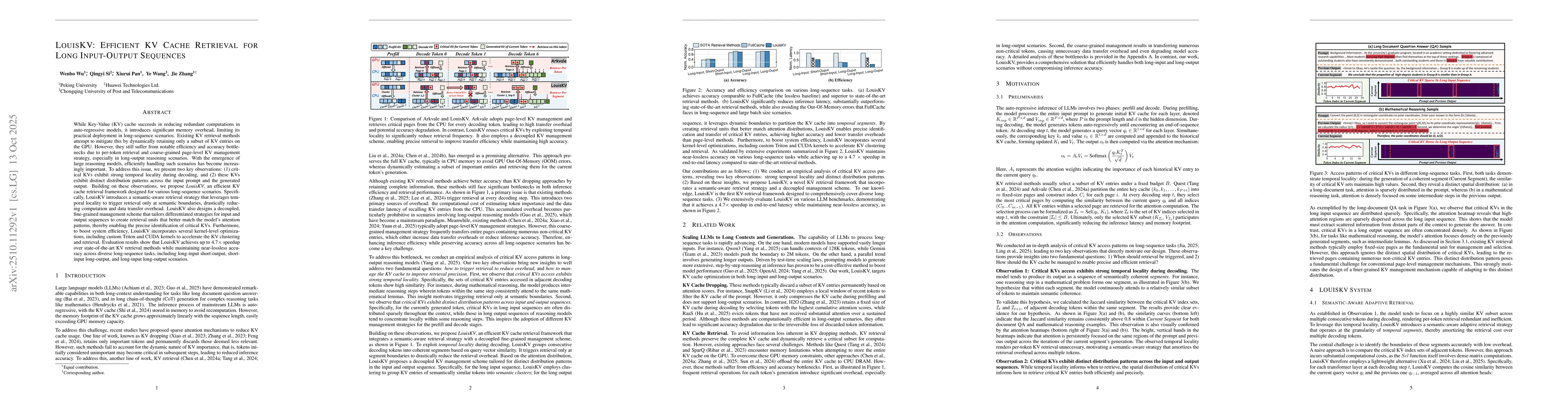 Thumbnail for LouisKV: Efficient KV Cache Retrieval for Long Input-Output Sequences