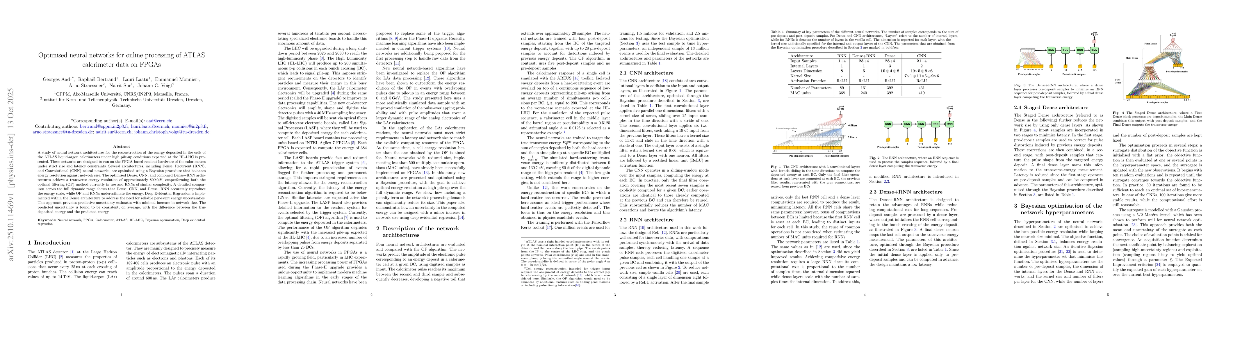 Thumbnail for Optimised neural networks for online processing of ATLAS calorimeter
  data on FPGAs