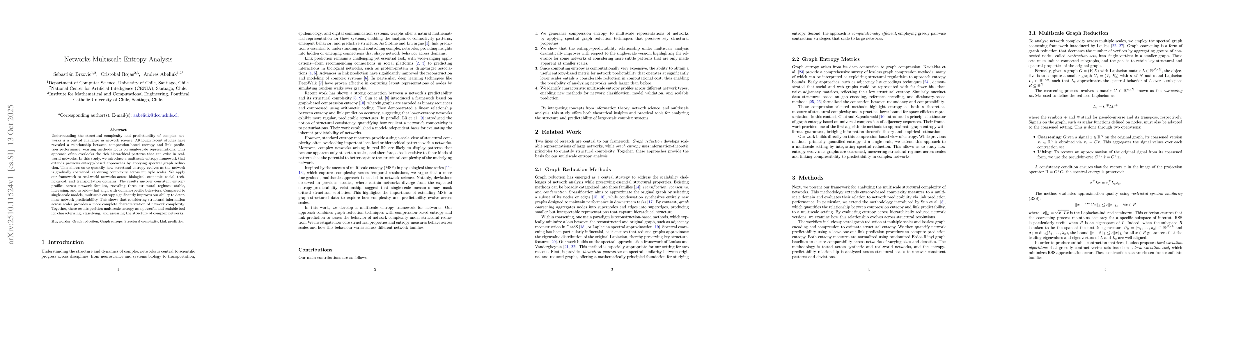 Thumbnail for Networks Multiscale Entropy Analysis