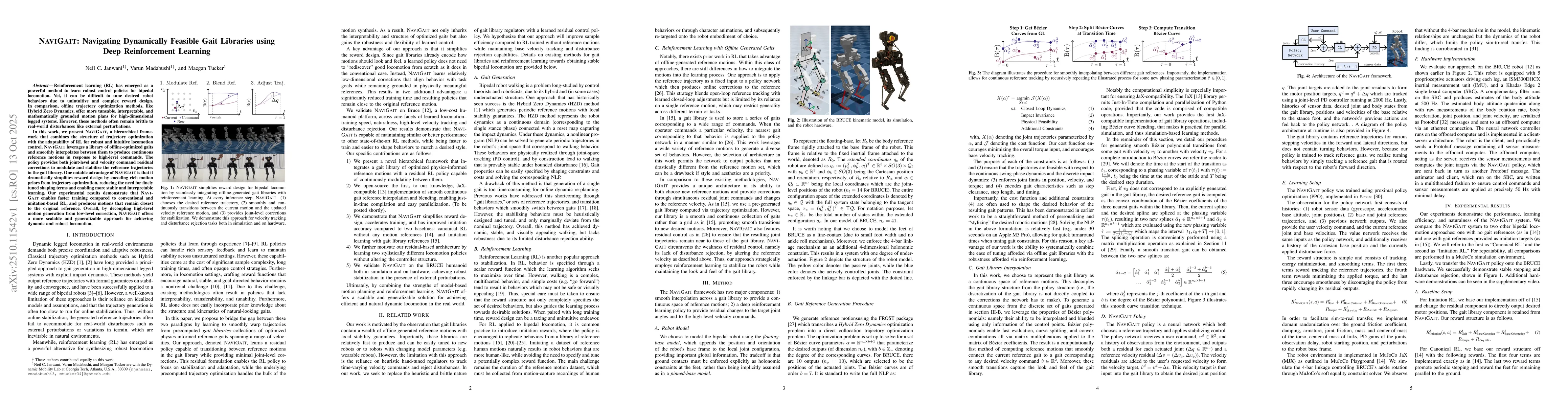 Thumbnail for NaviGait: Navigating Dynamically Feasible Gait Libraries using Deep
  Reinforcement Learning