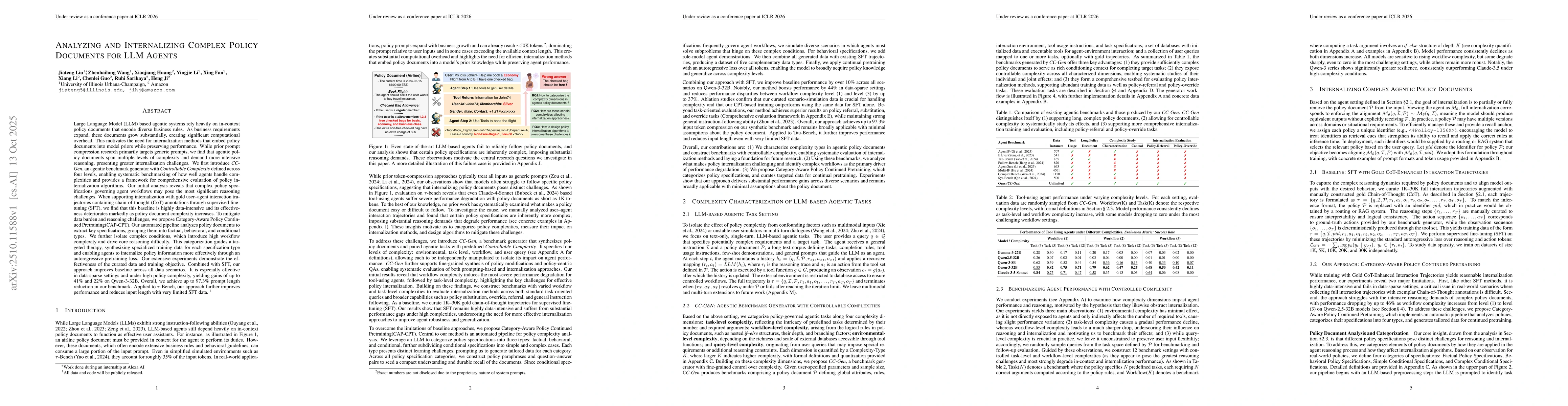 Thumbnail for Analyzing and Internalizing Complex Policy Documents for LLM Agents