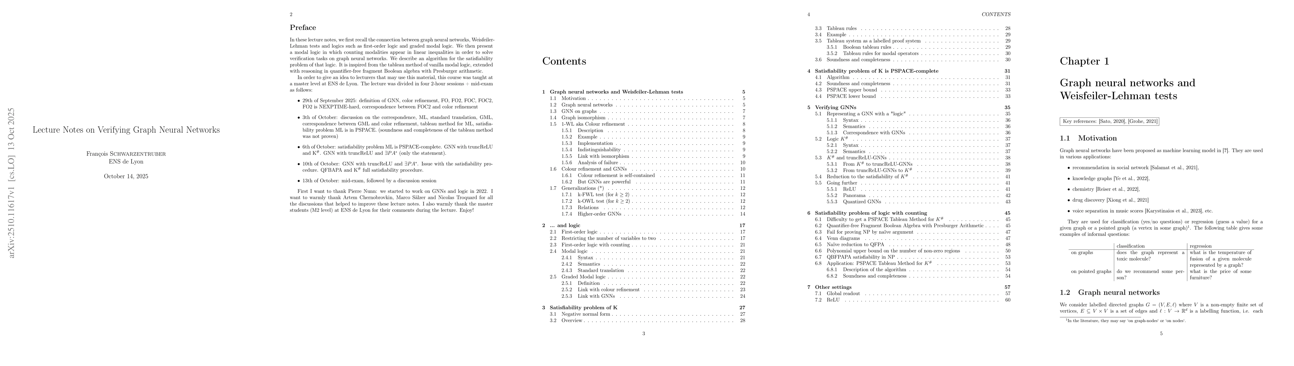 Thumbnail for Lecture Notes on Verifying Graph Neural Networks