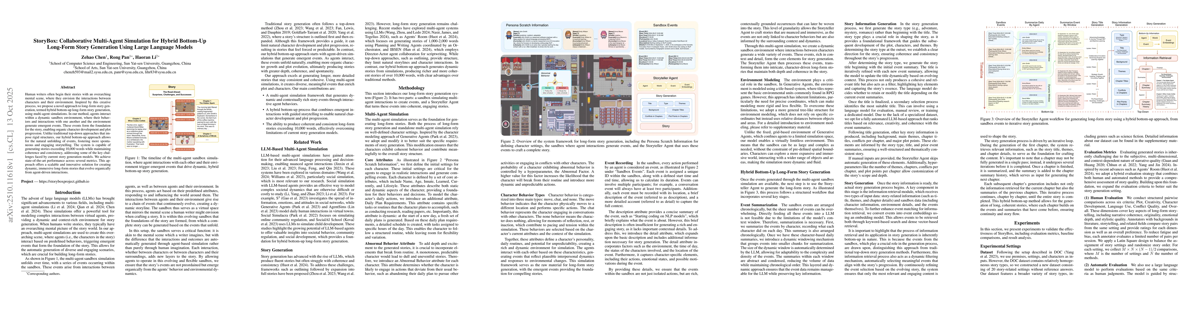 Thumbnail for StoryBox: Collaborative Multi-Agent Simulation for Hybrid Bottom-Up
  Long-Form Story Generation Using Large Language Models
