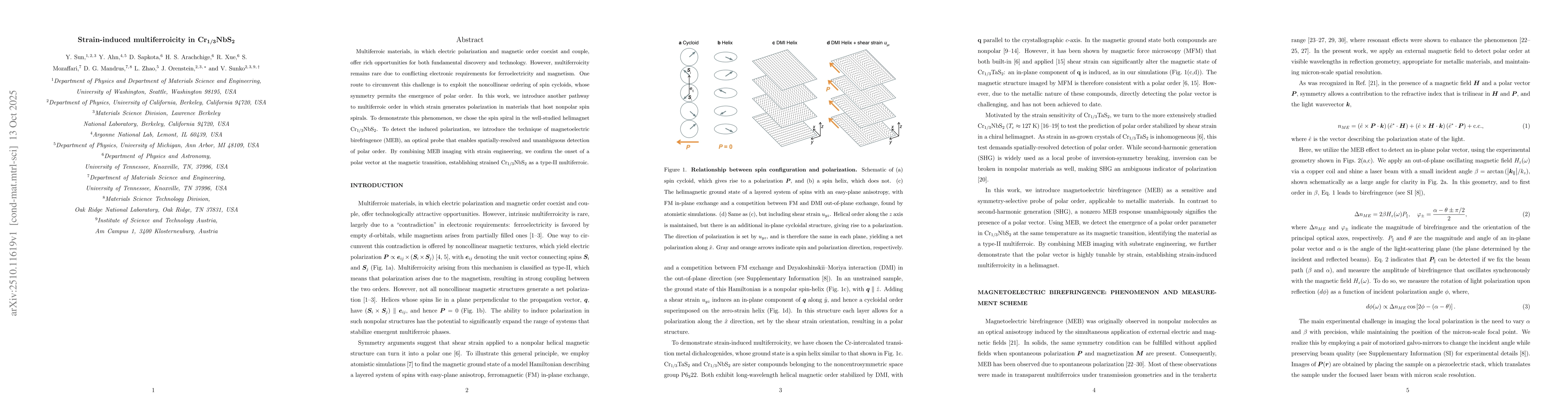 Thumbnail for Strain-induced multiferroicity in Cr1/3NbS2