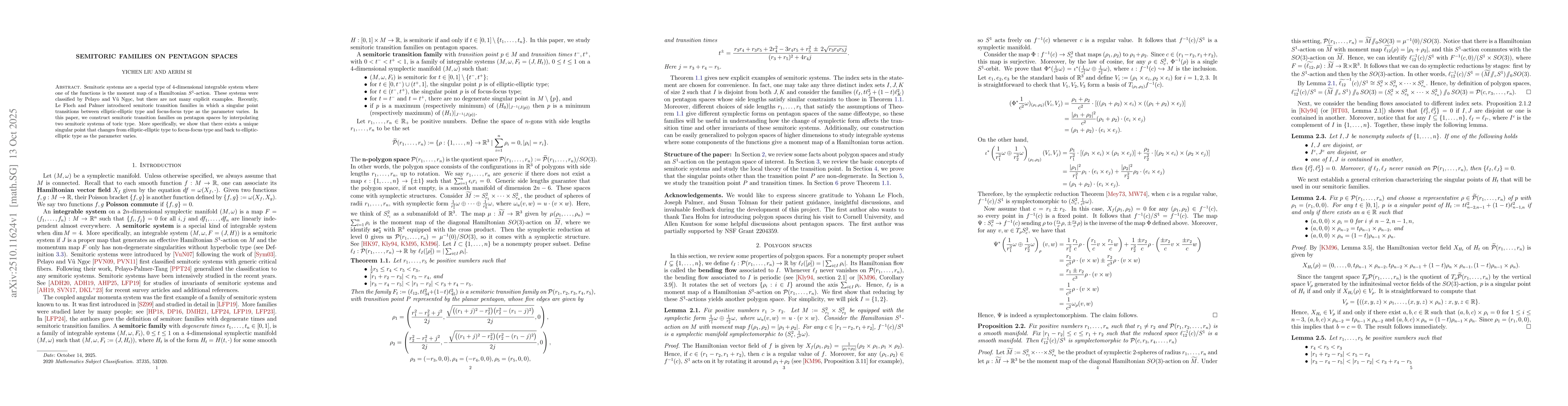 Thumbnail for Semitoric Families on Pentagon Spaces