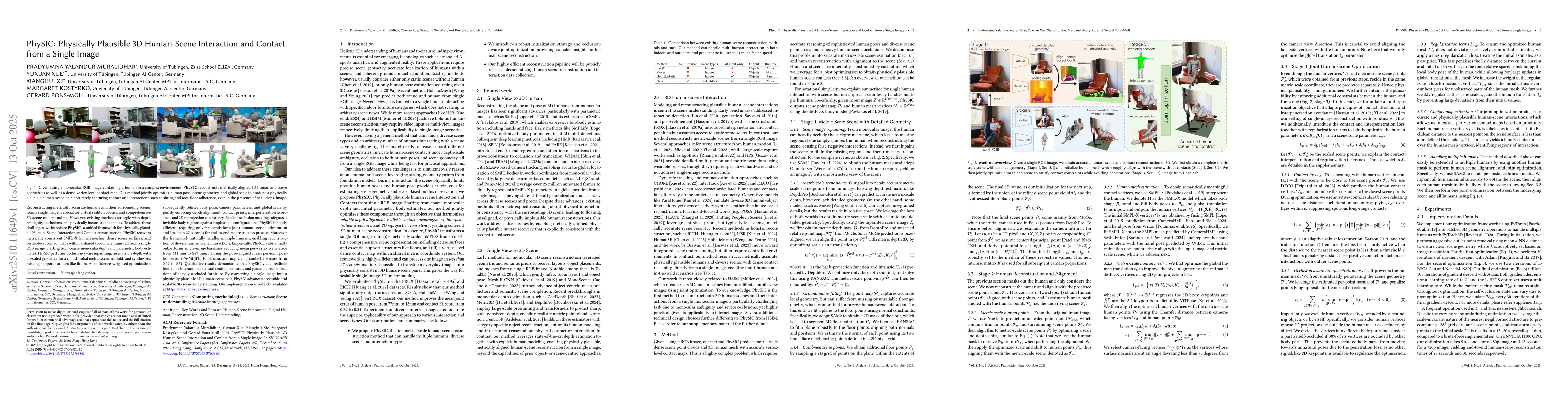 Thumbnail for PhySIC: Physically Plausible 3D Human-Scene Interaction and Contact from
  a Single Image