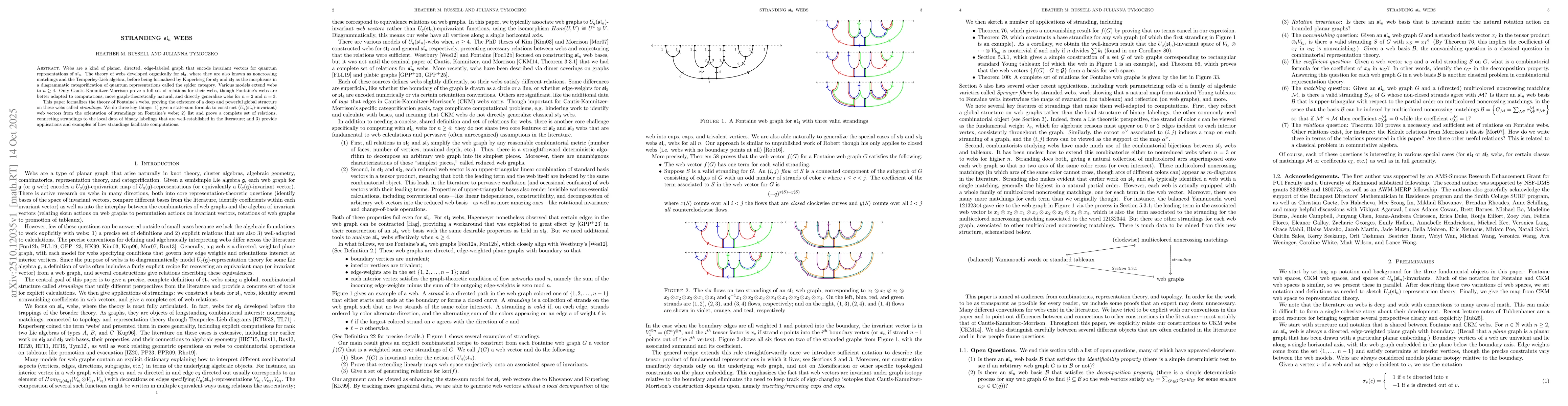 Thumbnail for Stranding $\mathfrak{sl}_n$ webs