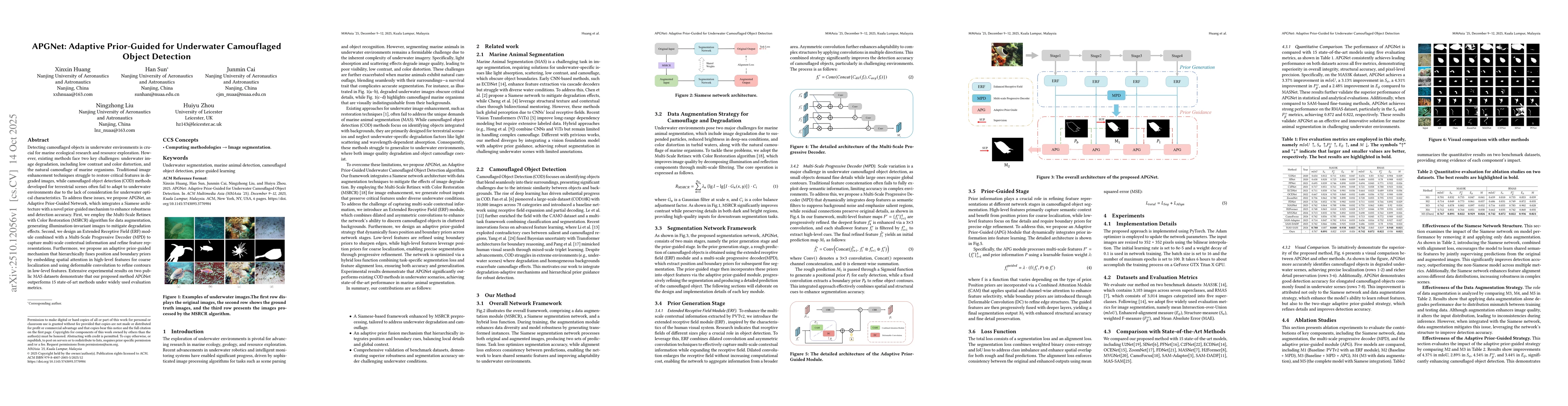 Thumbnail for APGNet: Adaptive Prior-Guided for Underwater Camouflaged Object
  Detection