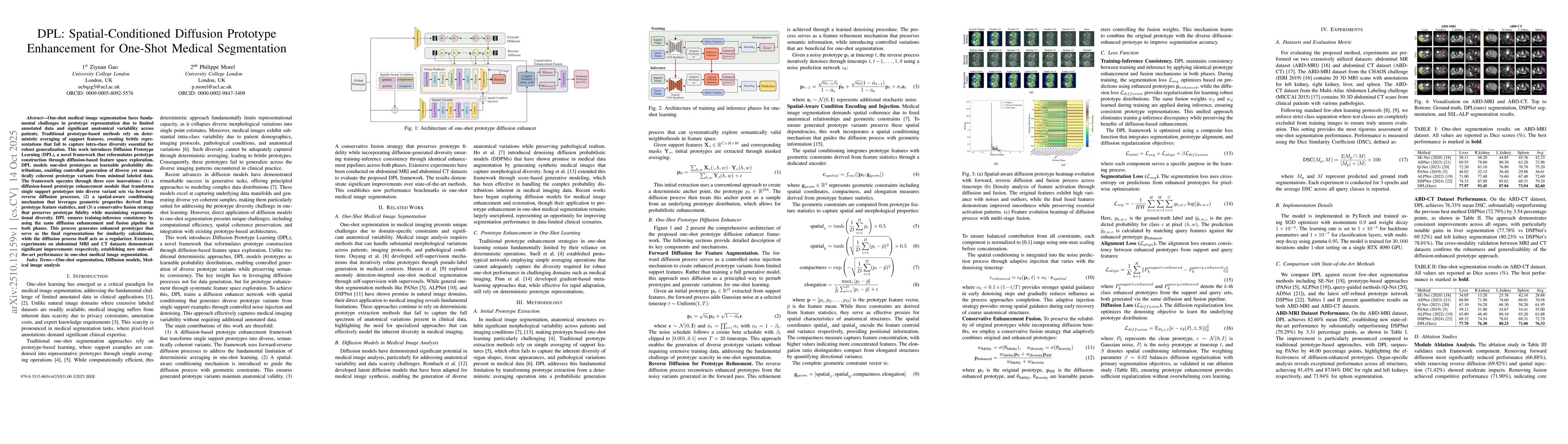 Thumbnail for DPL: Spatial-Conditioned Diffusion Prototype Enhancement for One-Shot
  Medical Segmentation