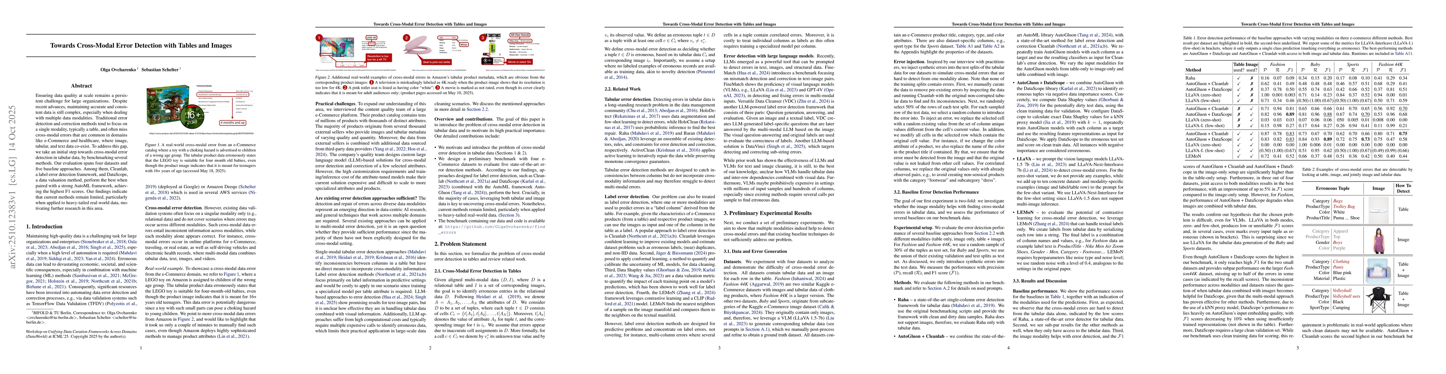 Thumbnail for Towards Cross-Modal Error Detection with Tables and Images