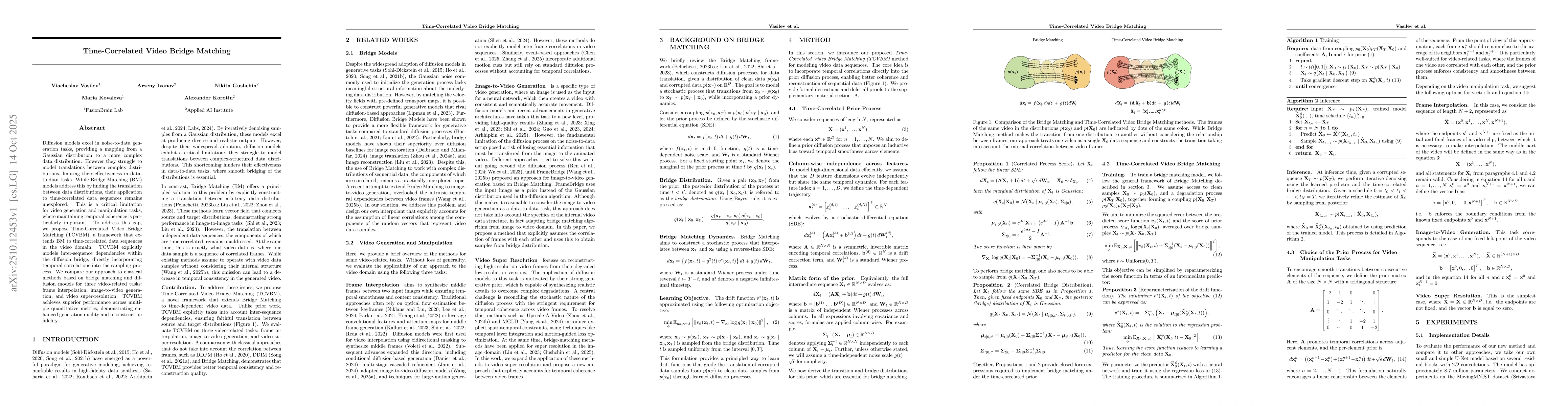 Thumbnail for Time-Correlated Video Bridge Matching